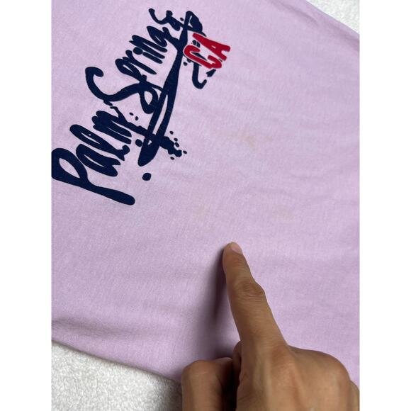 Palm Springs CA Y2K WiseGirl Baby Tee - Picture 4 of 4